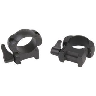 WEAVER LEVER LOK QR RING 30MM HIGH MATTE - Optic Accessories